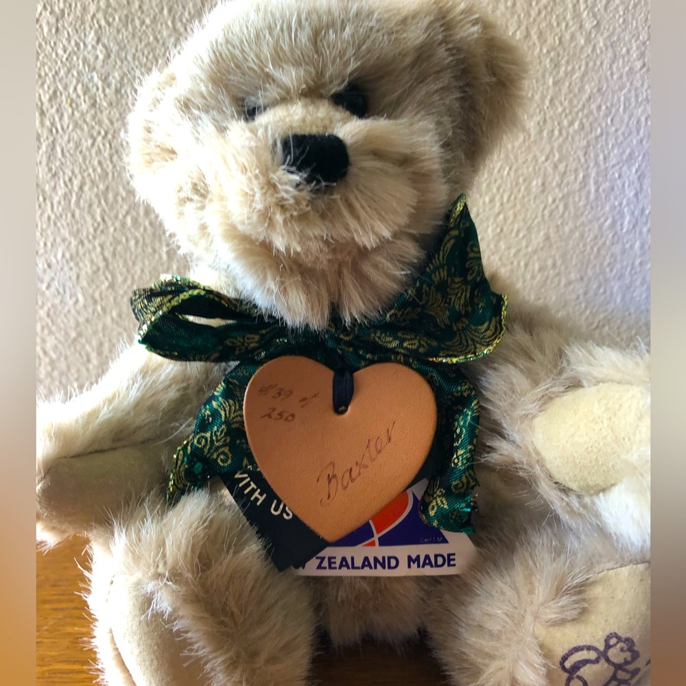 Vintage  New Zealand Bear with us Teddy Bear